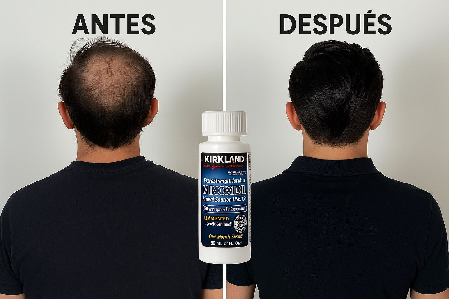 Minoxidil Kirkland Original – El Tratamiento Capilar Nº1 Importado de EE.UU.